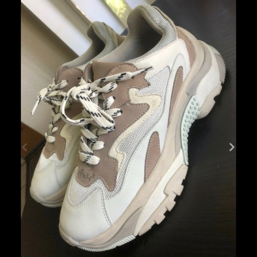 Gigi Hadid Ash Addict Sneakers Grigio White Sz 38